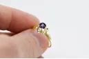 Alexandrite 14K Yellow gold Ring Vintage Jewlery vrc004y